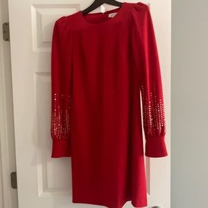 Red dress Calvin Klein